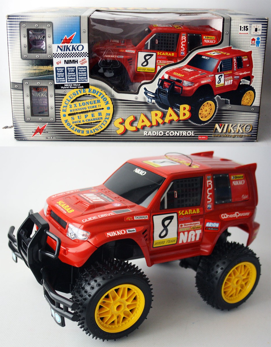 NIKKOラジコン Jeep RESCUE Nikko Off-Road Truck'n Jeep Rescue Radio Control 2005 1:18