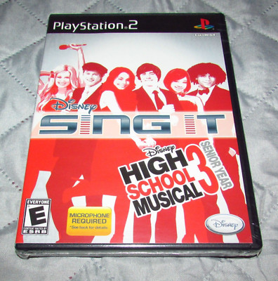 Sing It: High School Musical 3 Senior Year for Playstation 2 Fast Shipping