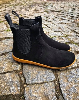 Vivobarefoot Fulham Suede Chelsea Boots 