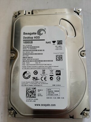 Seagate Barracuda 1000GB Internal 7200RPM 3.5''(ST1000DM003) HDD SATA