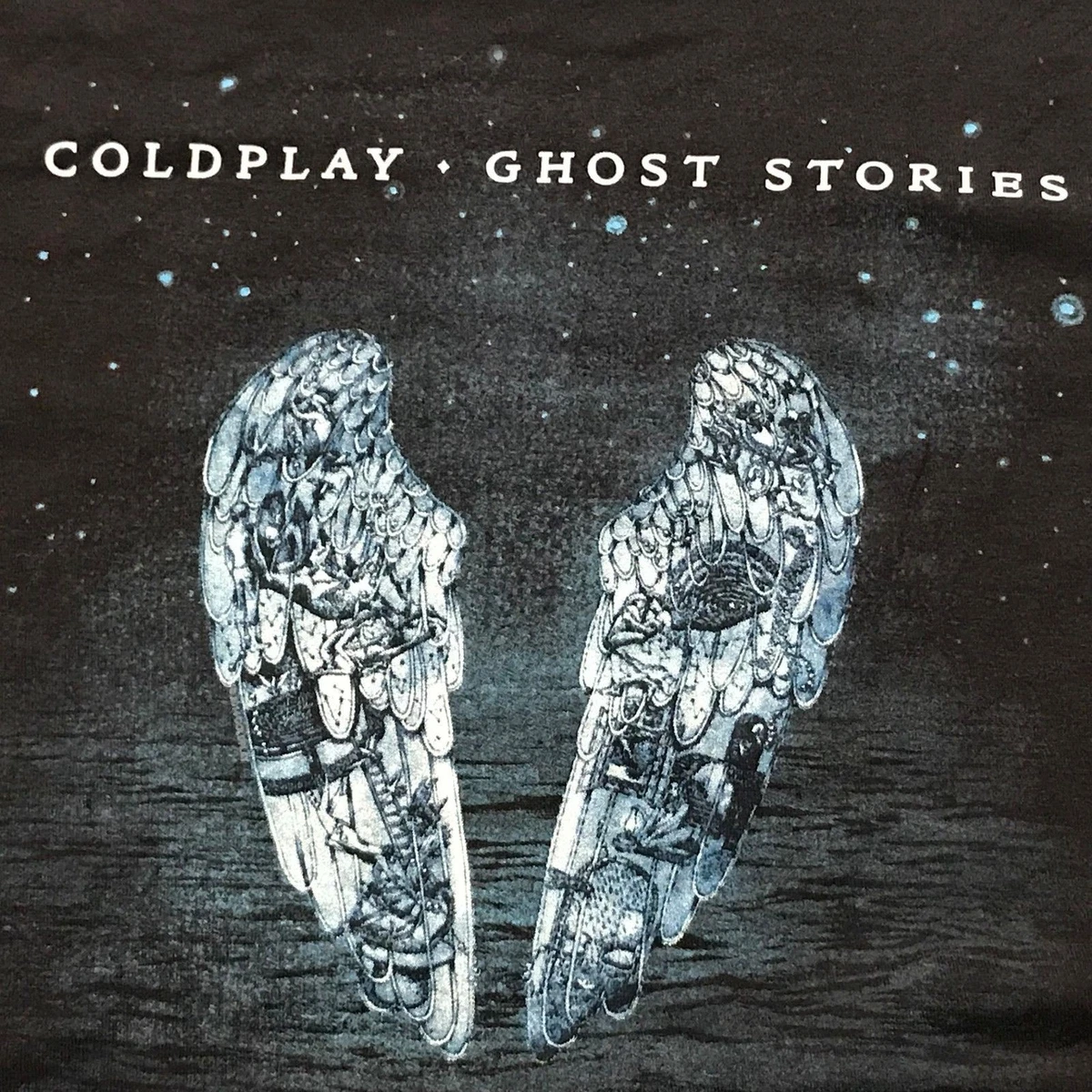 COLDPLAY Ghost Stories Juniors Women s Slim Fit T Shirts Black