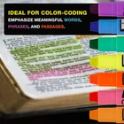 Bible Safe Gel Highlighters, Pack of 12 - Set with 6 Bright Ne