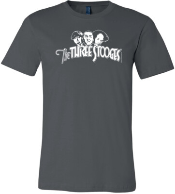 Three Stooges "Be A Stooge" Men's T-Shirt - Officially Licensed, Polyester Blend