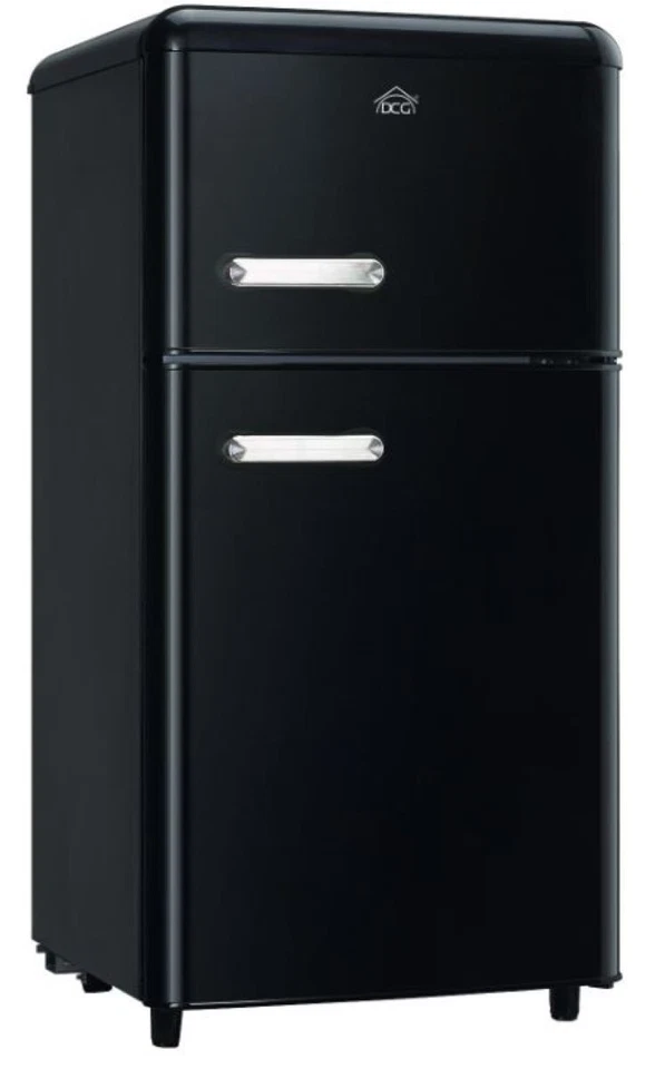 FRIGORIFERO CON COMPRESSORE 100 LITRI MINI FRIGORIFERO DCG CLASSE E CONGELATORE - Immagine 4 di 4