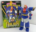 Vintage 1995 Power Rangers Deluxe Auto Morphin Ninjor Bandai #2526 MMPR BOX READ