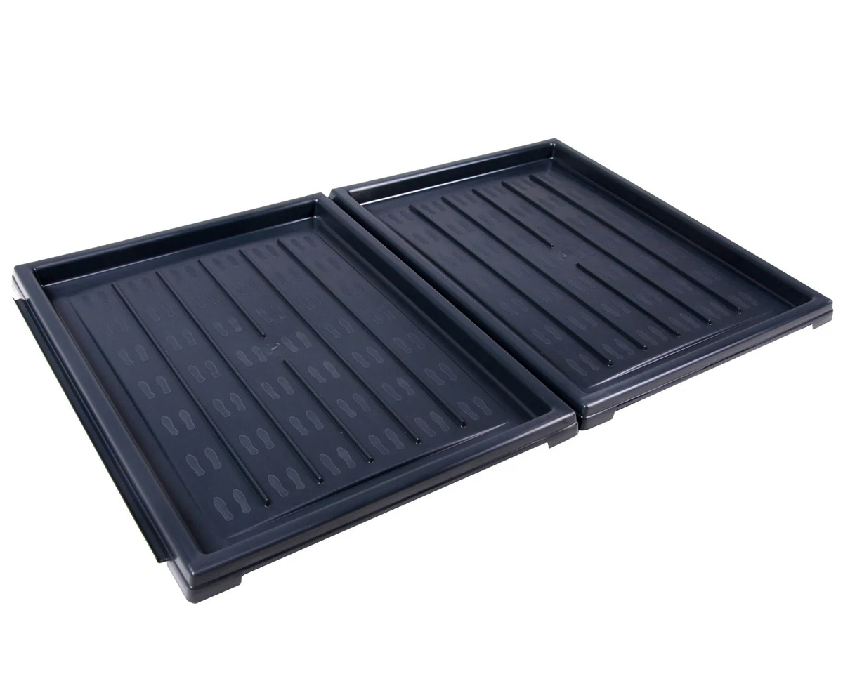2 Stk. Schuhablage Schuhabtropfschale