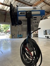 ARRI L7-C LE2 LED Fresnel Silver/Blue, Stand Mount DMX control - Used