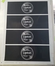Lipton Tea Preproduction Advertising Art Work Modern Future Logo 2016