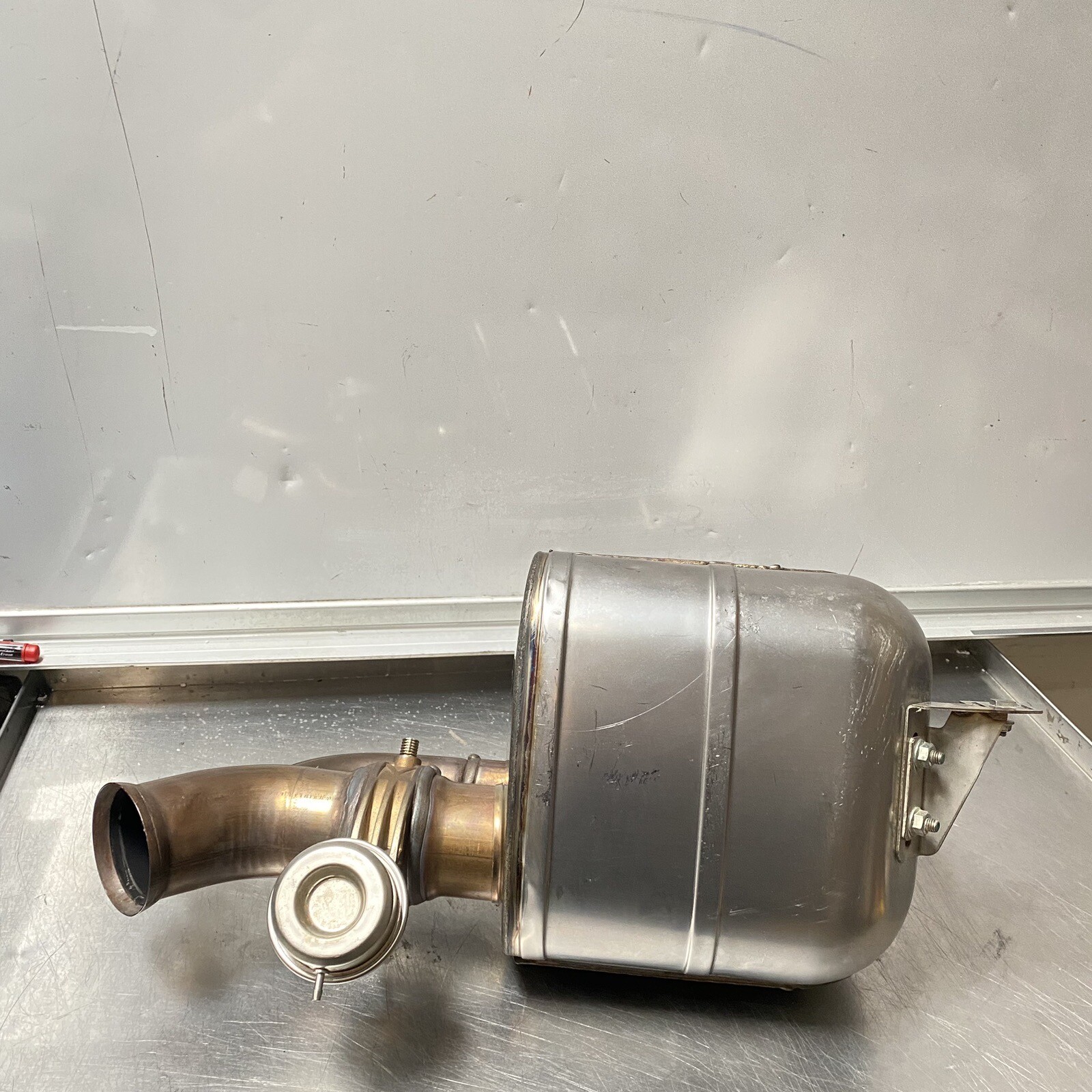 2014-2017 FERRARI F12 Berlinetta TDF Rear Left Driver Silencer Exhaust Muffler