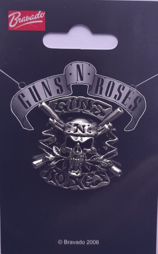 OFFICIAL GUNS N ROSES Pin Badge SLASH AXL ROSE - Foto 2 di 2