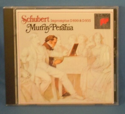 CD! - Schubert - Impromptus D899 & D935 - Murray Perahia, Pianist- SONY Classics
