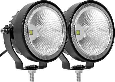 2pcs 12V 24V Led Work Light Offroad 4 Inch Round Spotlights Fog Light Motorcycle