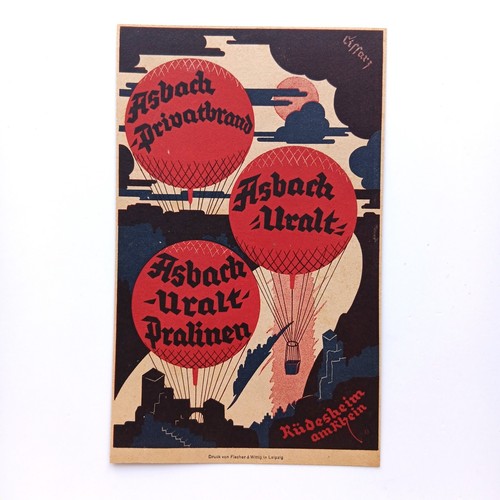 1930 Asbach Uralt Weinbrand Werbeanzeige, Werbung, Reklame, Advert, Print Ad