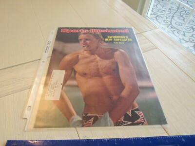 Tim Shaw Olympic Swimmer Signed Autograph Photo