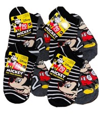 8 pair of Mickey Mouse Socks Children's Size 2 Styles Shoe Size 10-4 3T-5T