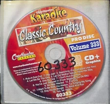 60333 COUNTRY          CHARTBUSTER   KARAOKE CDGS LOT OH