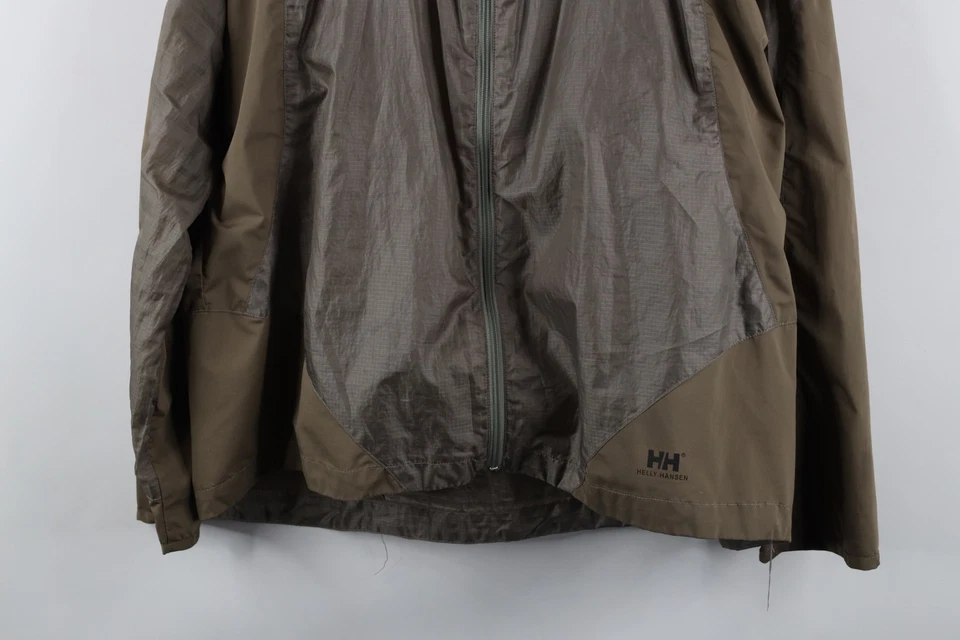 Vintage Helly Hansen Mens Large Spell Out Lightweight Ripstop Windbreaker Jacket - Image 3 of 4