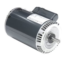 Leeson 5Kcr48tn2142t Motor, Cap St, 3 Hp, 3450, 115/230V, 56C, Odp