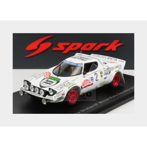 1:43 SPARK Lancia Stratos Hf #2 Winner Rally Sanremo 1979 Mannini Tony S9105 - Immagine 2 di 2