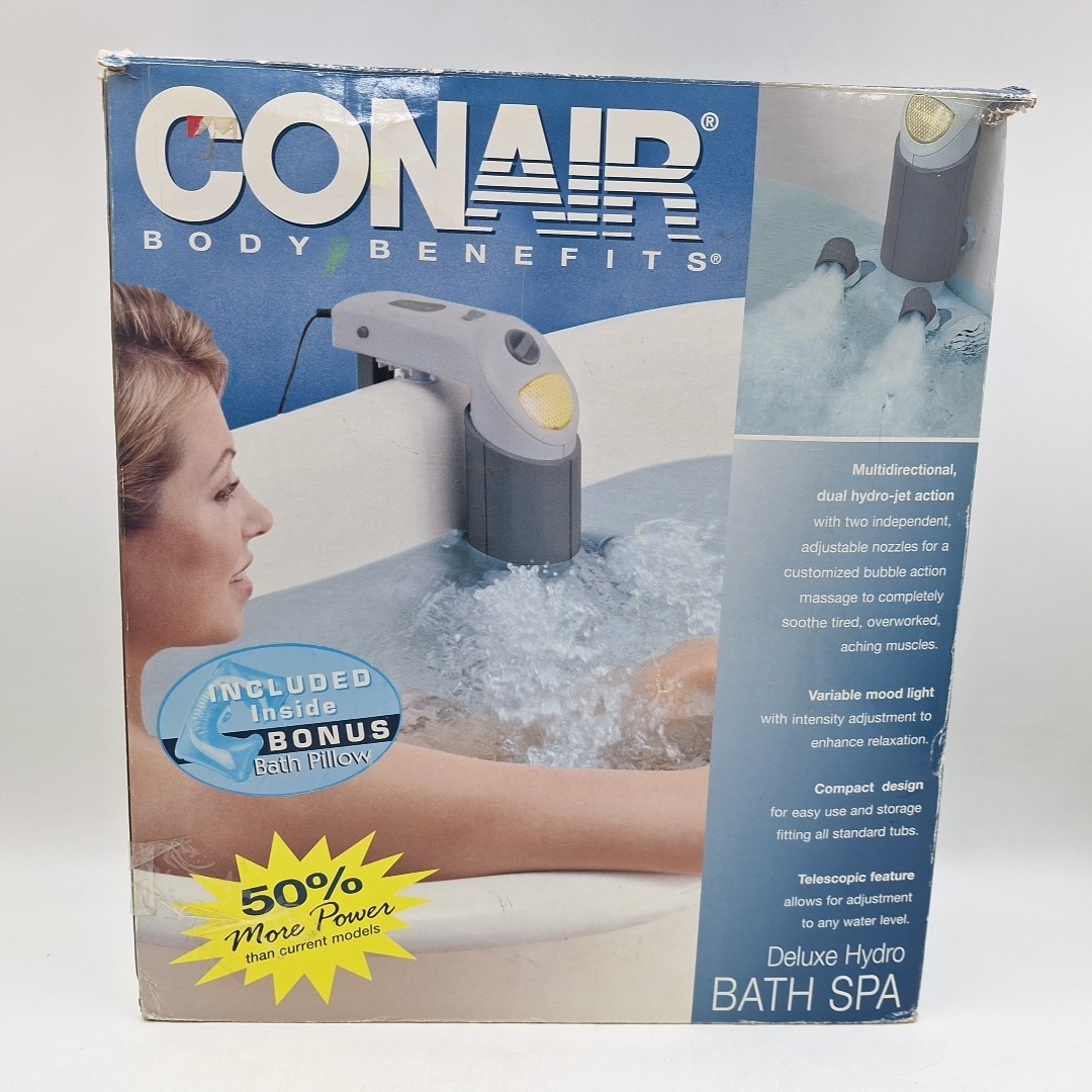 Conair Deluxe Hydro Bath Tub Spa Dual Jet BTS2 | eBay