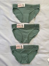 NEW Jockey Generation Underwear Bikini Soft Touch Jockey Bikini 3 Pair Small