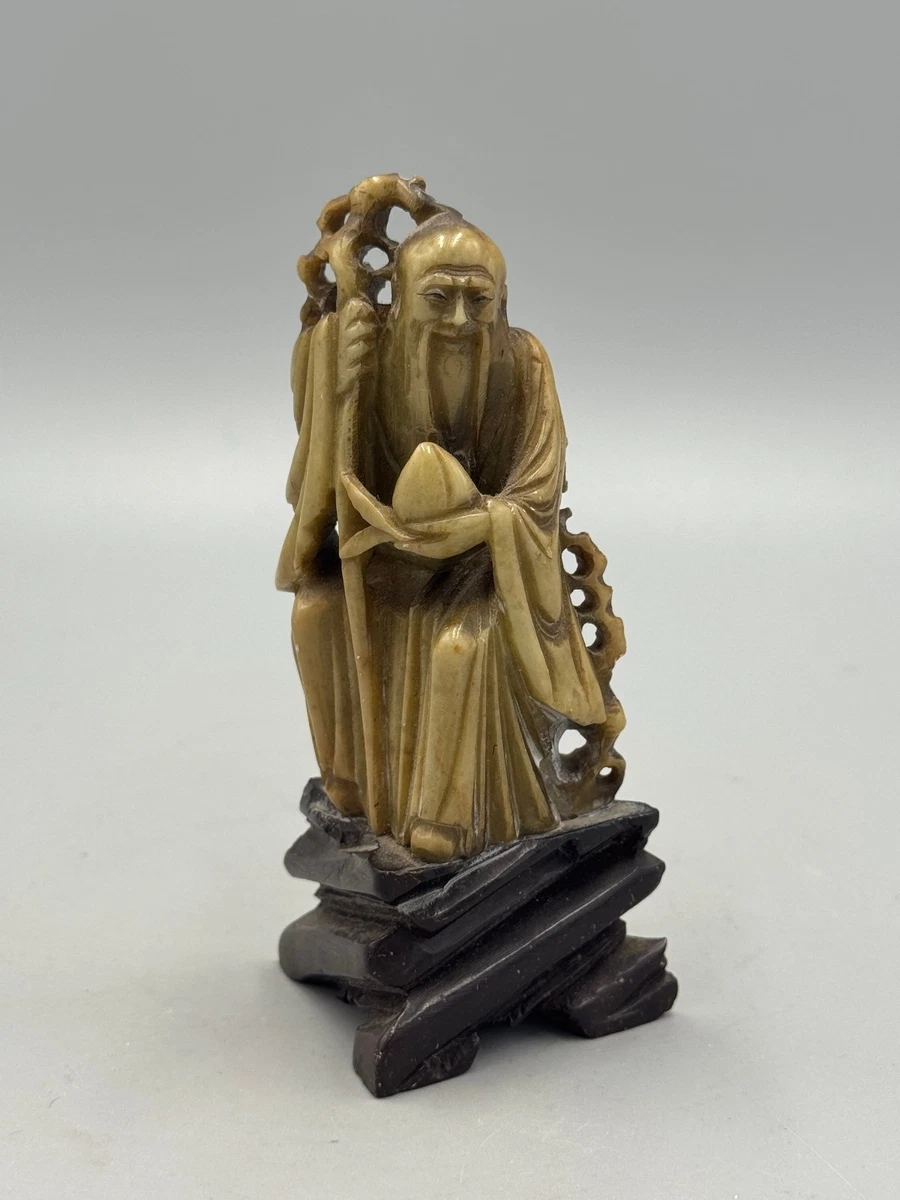 滑石主要古董中国清朝(1644-1911) 中国朝代雕像、雕像| eBay
