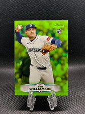 2025 Topps Stadium Club Ben Williamson Rookie Lime Green Parallel #163 Mariners