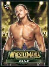2018 Topps WWE Road To Wrestlemania #R-24 Big Cass Wrestlemania 34 Roster