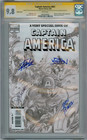 CAPTAIN AMERICA 601 CGC 9.8 SIGNATURE SERIES SIGNED x4 STAN