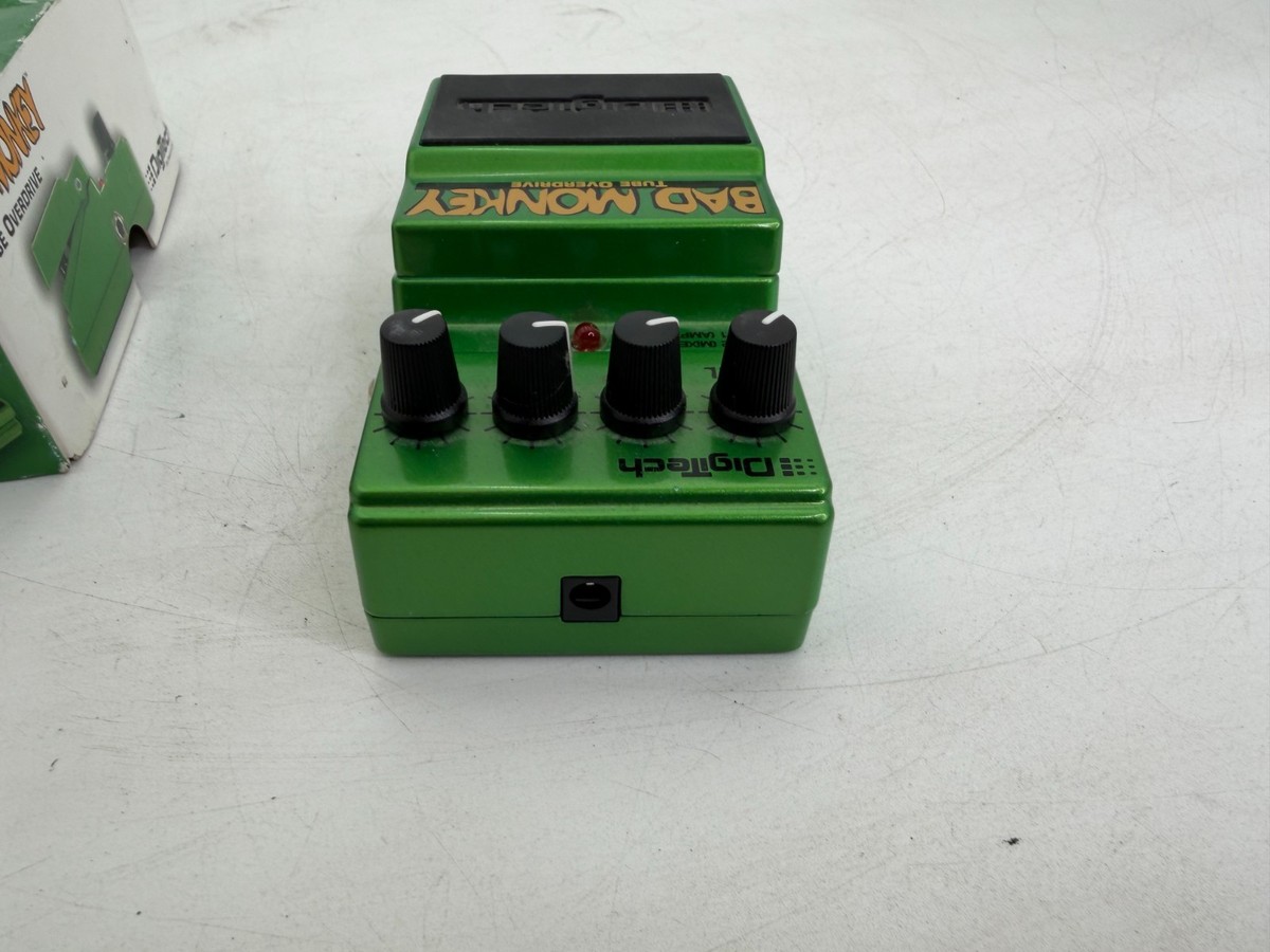 DigiTech Bad Monkey Tube Overdrive Guitar Effects Pedal Green