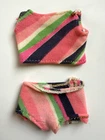 Vintage 1960s Barbie MOD Era 1125 Talking Stacey Doll Original Striped Swimsuit