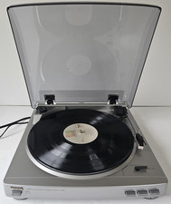 Vintage Aiwa PX-E860 Automatic Turntable, Silver, 33/45 RPM, RCA Stereo Output