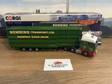 Corgi Modern Truck CC15210 MAN TGX Livestock Bowring 1/50
