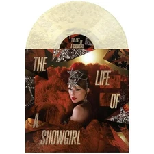 IN HAND Taylor Swift Life Of A Showgirl Red Under Bright Light Pearlescent Vinyl