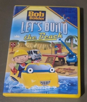 Bob the Builder - Lets Build a Beach (DVD, 2008) Nice Copy Light Use