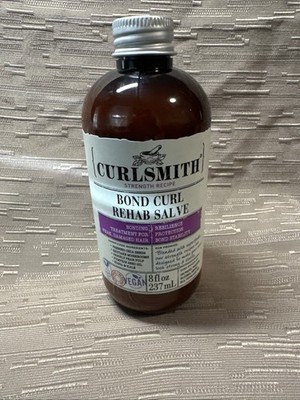 CURLSMITH Bond Curl Rehab Salve Bonding Treatment for Damaged Hair 8 fl oz NEW