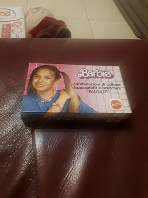 BARBIE BRACELETS AND EARRINGS DIY WITH MATTEL BOX 1979