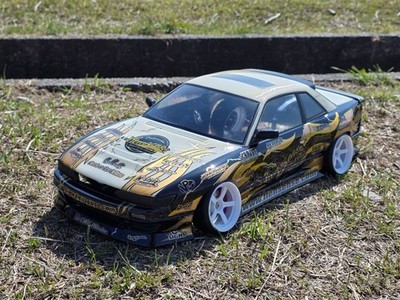 Addiction 1/10 RC Car Painted Body D-MAX Nissan S13 Silvia Lien Sense color