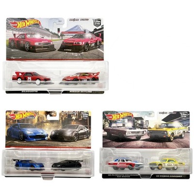 Hot Wheels Car Culture Premium Real Riders 2 Car Pack Set