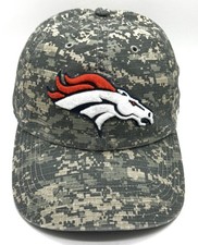 Brand 47 NFL Denver Broncos Digital Camo Cap Football Large Military Tribute Hat