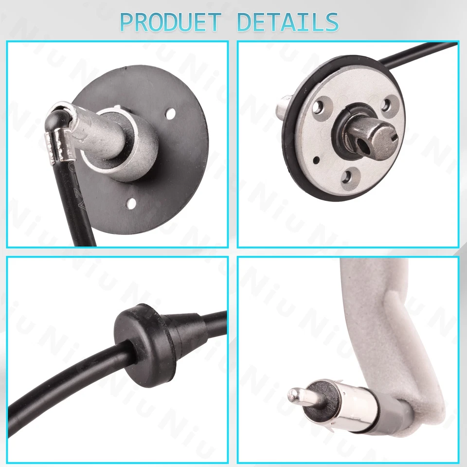 Cable base antena radio con soporte para Jeep Wrangler 1997-2006 Foto 4 de 4