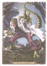 2024 Upper Deck SkyBox Marvel Masterpieces '92 Platinum - Lizard Canvas #41