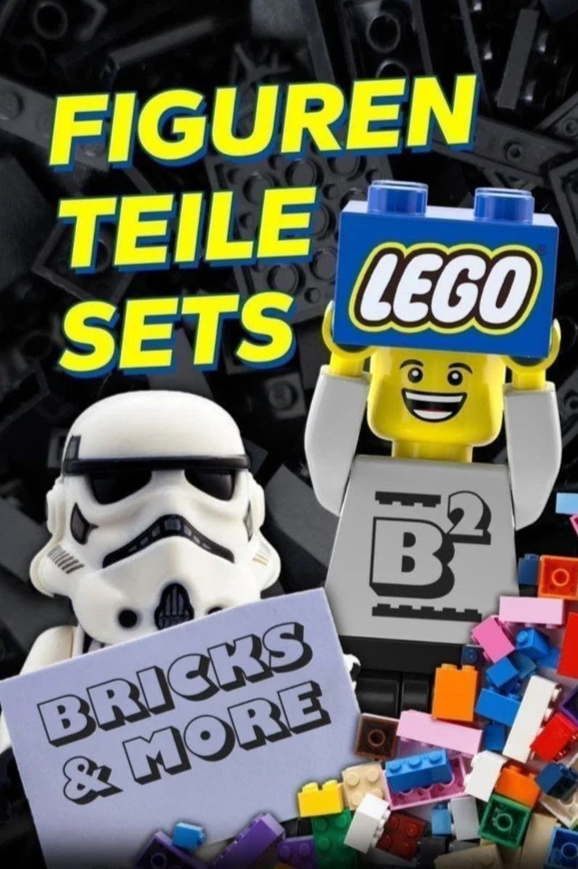LEGO Minifiguren, Steine & Sets – bunte Mischung von alt bis neu
