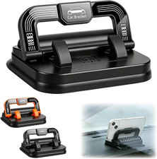 Car Phone Holder 360 Degree Rotation, Car Navigation Dashboard Mount Adjustable,