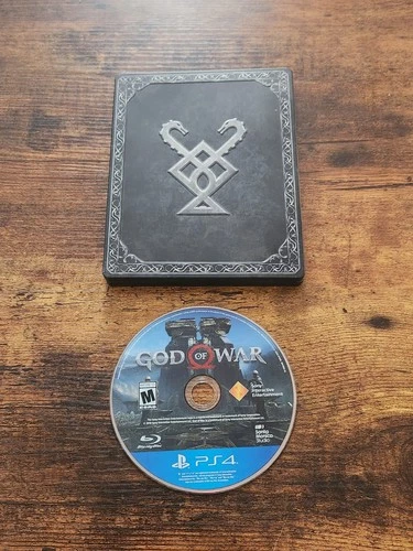 God of War PS4 Steelbook Collector's Edition Sony Playstation 4 Authentic