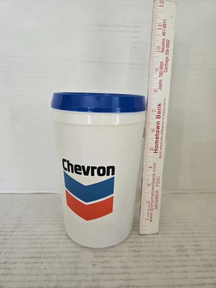 Taza de café de viaje aislada Chevron Aladdin de 34 oz vintage con tapa ENVÍO GRATUITO Foto 2 de 4