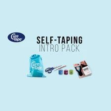 CureTape Self-Taping Kinesiology Intro Bag: 6 item pack (Assorted Colors)