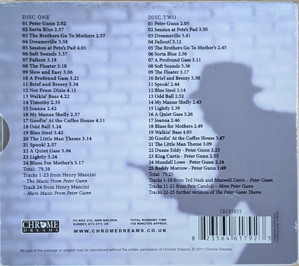 HENRY MANCINI ‎– The Complete Peter Gunn CD Set Foto 2 de 4