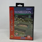 Wimbledon Championship Tennis Sega Genesis 1993 Sports Game CIB With Manual