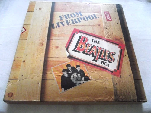 THE BEATLES ~ FROM LIVERPOOL - THE BEATLES BOX ** 1980 UK 8 x LP BOX SET